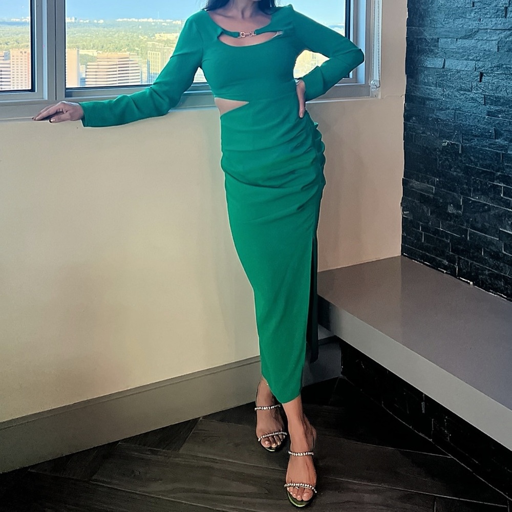 Zara Green dress size small